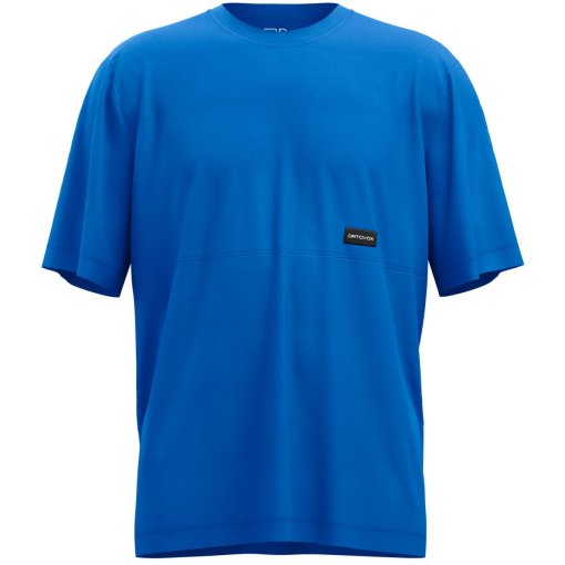 Picture of Ortovox 185 Merino Patch T-Shirt Men - blue note