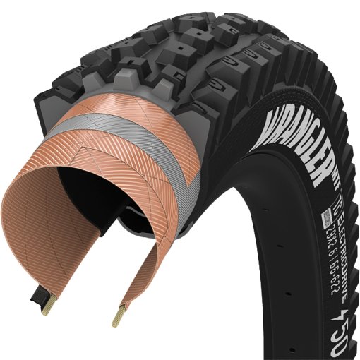 Picture of Goodyear Wrangler MTF Electric Drive - Tubeless Complete - Folding Tire - 29x2.40&quot; - black