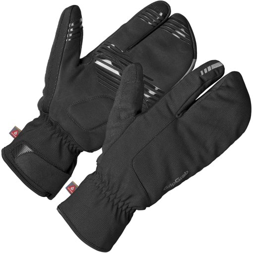 Foto de GripGrab Guantes Cortavientos - Nordic 2 Deep Winter Lobster - Negro