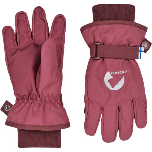 Picture of Finkid PIKKURILLI Gloves Kids - berry/cranberry