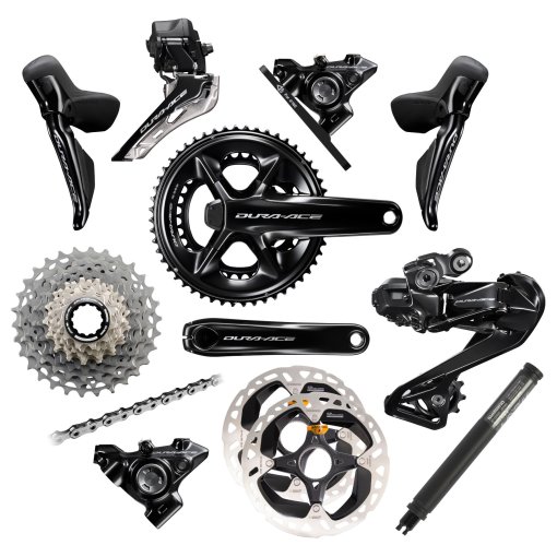Produktbild von Shimano Dura Ace Di2 R9200/R9250 Gruppe - 2x12-fach - mit Powermeter Kurbel
