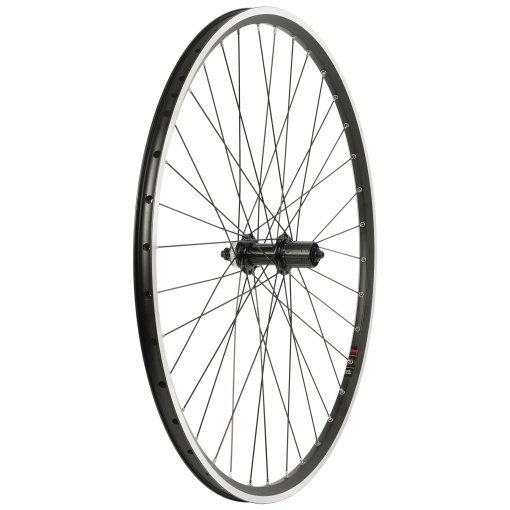 Productfoto van RLND URB1 Achterwiel - 28/29&quot; | Clincher | Centerlock | QR 135mm - Shimano FH-QC400-HM | HG - zwart/zwart