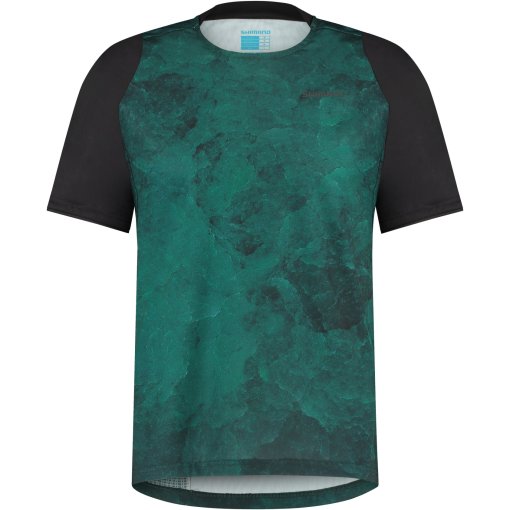 Photo produit de Shimano Maillot VTT Homme - Foresta - metallic green