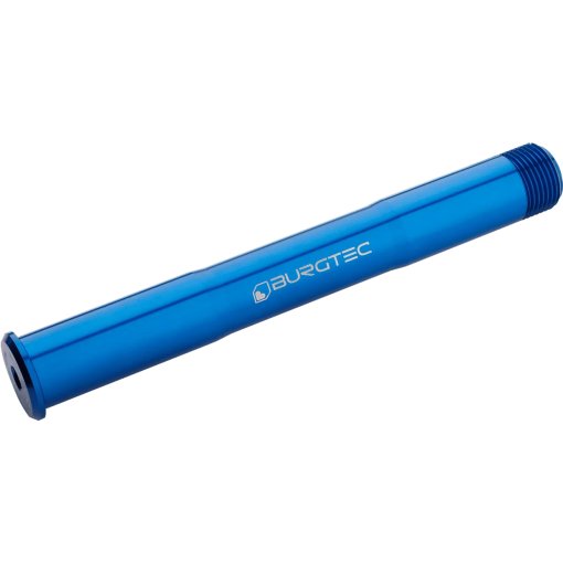 Foto de Burgtec Eje Pasante - delante | 20x110mm Boost | 158mm | para Rockshox BoXXer - deep blue