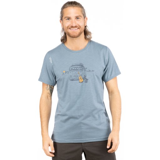 Foto de Chillaz Camiseta Hombre - Out In Nature - greyblue