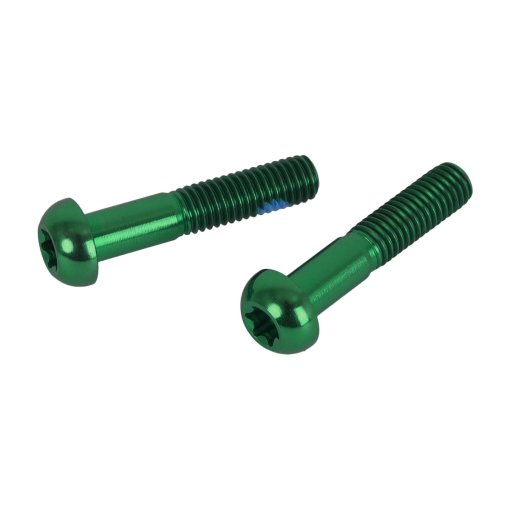 Photo produit de OAK Components Kit de vis pour Matchmaker - Titane | M5x25 | 2 pièces - vert