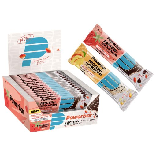 Foto de Powerbar Barrita de Proteínas - Protein+ Low in Sugar Immune Support - 16x35g