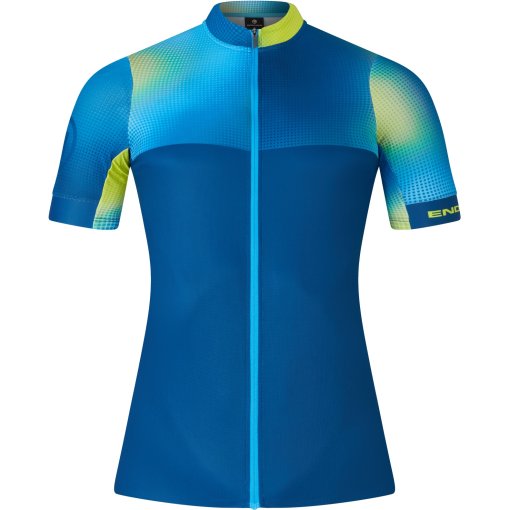 Produktbild von Endura Bitmap Block FS260 Print Kurzarmtrikot Herren - barra blue
