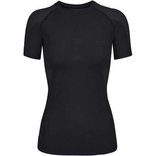 Produktbild von Falke Wool-Tech Light Kurzarmshirt Damen - black 3000 (33442)