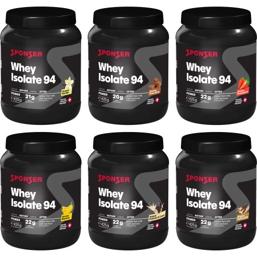Billede af SPONSER Whey Isolate 94 - Proteindrikkepulver - 425g