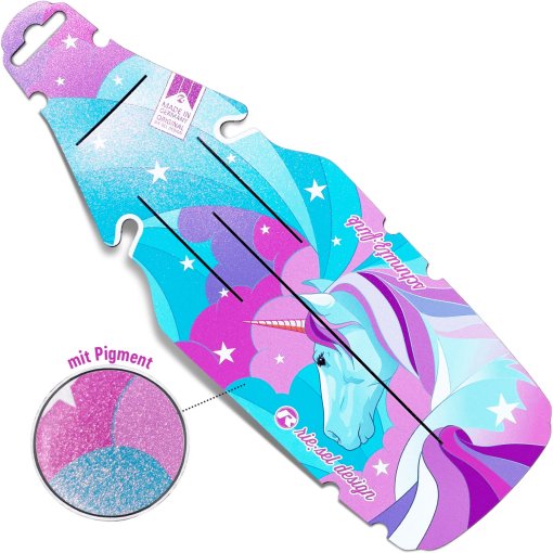 Kuva tuotteesta rie:sel design schmutz:fink Fender for Children Saddles - unicorn