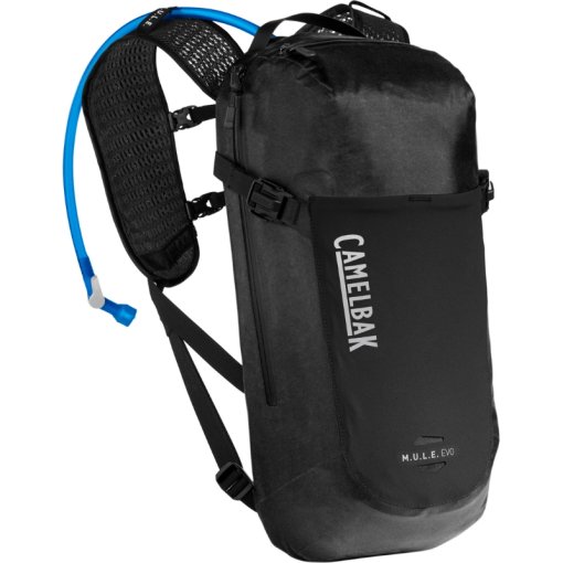 Foto de CamelBak Mochila Hidratación + 3L Bolsa Hidratación - M.U.L.E. Evo 12 - negro/plata