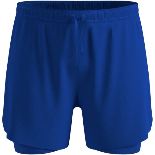 Picture of Odlo Zeroweight 5 Inch 2-in-1 Running Shorts 2.0 Men - dazzling blue - mazzarine blue