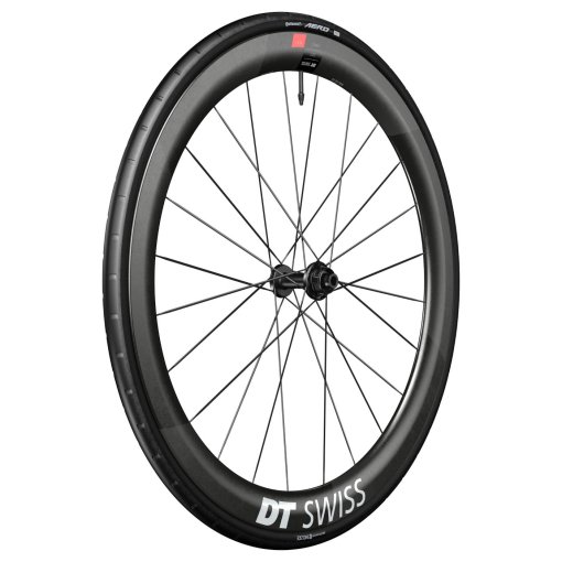 Foto de DT Swiss | Continental Sistema de Rueda WTS - Rueda Delantera ARC 1100 DICUT 50 + Cubierta Plegable AERO 111 - 28&quot; | 12x100mm - negro