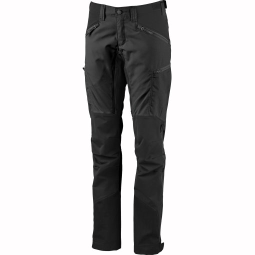Foto de Lundhags Pantalones Senderismo Mujer - Makke - Regular - Negro 900