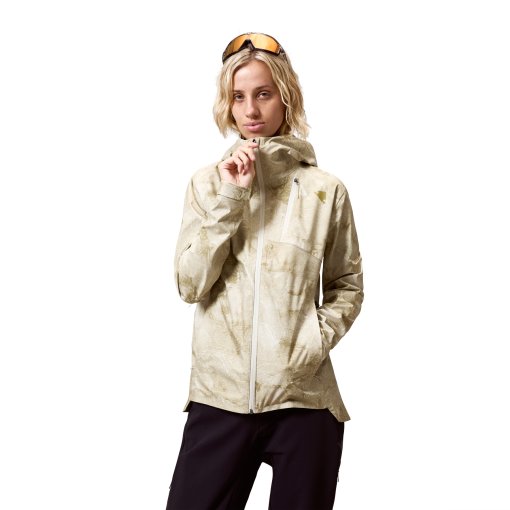 Picture of Endura AllTrack Rout Waterproof Jacket Women - trail terrain stone