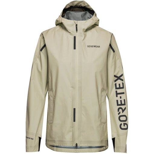 Picture of GOREWEAR Concurve GORE-TEX Logo Jacket Women - tech beige / black BG99