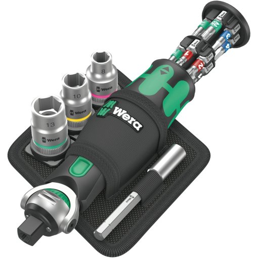 Immagine prodotto da Wera Set di Chiave a Cricchetto - 8009 Zyklop Pocket Set 2 - 18 Pezzi