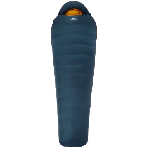 Picture of Mountain Equipment Helium 800 Long Sleeping Bag ME-006063 - zip left - majolica blue