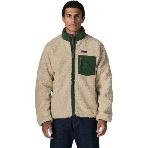 Picture of Patagonia Classic Retro-X Jacket Men - Dark Natural w/Treeline Green