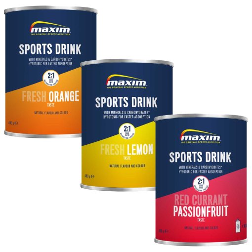 Foto de Maxim Sports Drink - Bebida Hipotónica en polvo con Carbohidratos - Lata de 480g