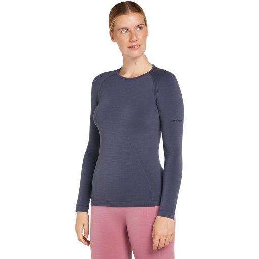 Foto de Icebreaker Camiseta de Manga Larga Mujer - Merino 260 ZoneKnit™ Seamless - Graphite