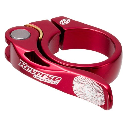 Produktbild von Reverse Components Long Life Sattelklemme - 31,8mm - rot