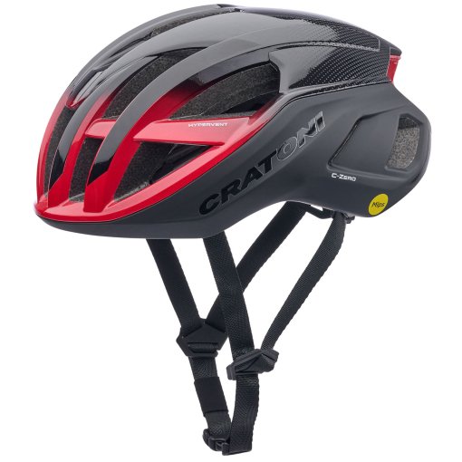 Produktbild von CRATONI C-Zero MIPS Fahrradhelm - black-red glossy-matt
