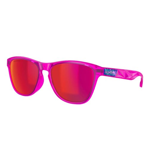 Picture of Supacaz Cazual Glasses - Sunset Ice (Neon Purple/Neon Pink) | Pink Sunset Refractor Lens