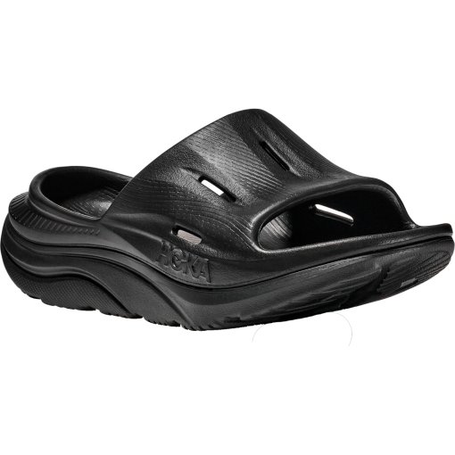 Foto de Hoka Sandalias de Baño - Ora Recovery Slide 3 Unisex - negro / negro