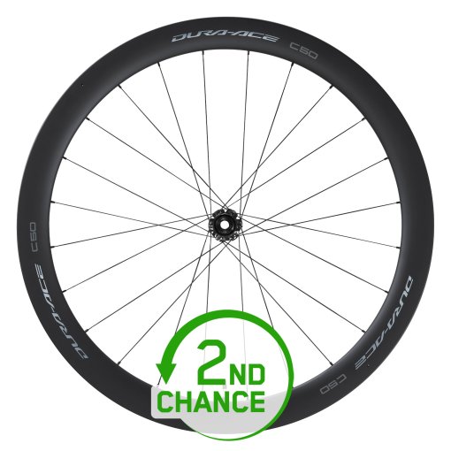 Ruota Anteriore Dura Ace WH-R9270-C50-TL - 28" | Carbonio | Clincher/tubeless | Centerlock - 12x100 - B-Stock