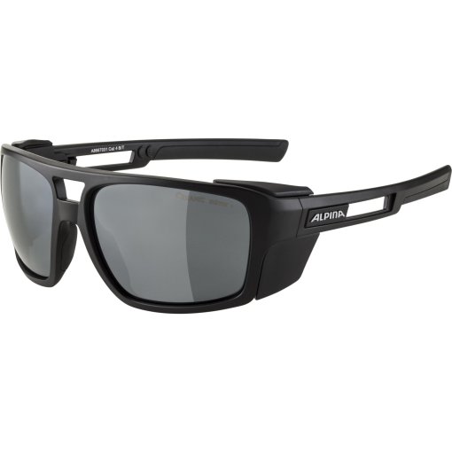 Produktbild von Alpina Skywalsh CM+ Brille - black matt / black mirror