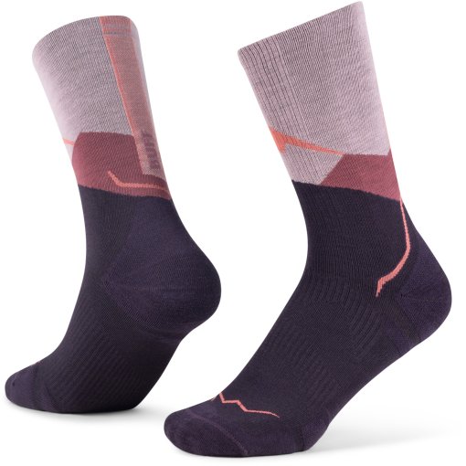 Produktbild von Buff® Merino Lightweight Crew Socken - LWC1 Pink