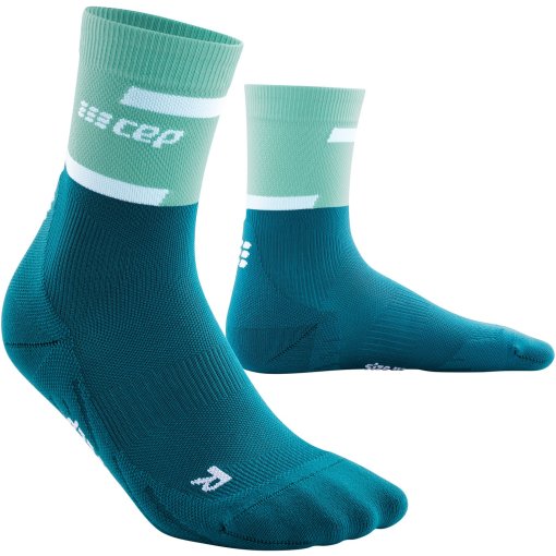 Immagine prodotto da CEP Calze a Compressione Donna - The Run Mid Cut V4 - ocean/petrol