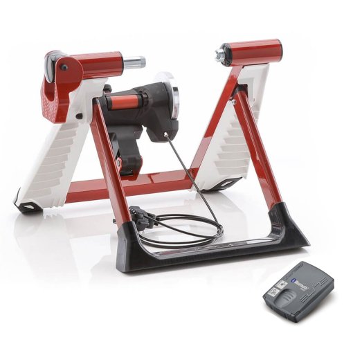 Foto de Elite Rueda para Rodillo de Entrenamiento + Sensor de Potencia/Velocidad/Cadencia -  Novo Force - Misuro B+ - blanco/rojo