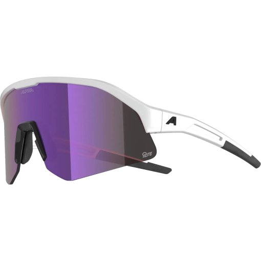 Photo produit de Alpina Sonic HR M Q-Lite Lunettes - white gloss/pink mirror
