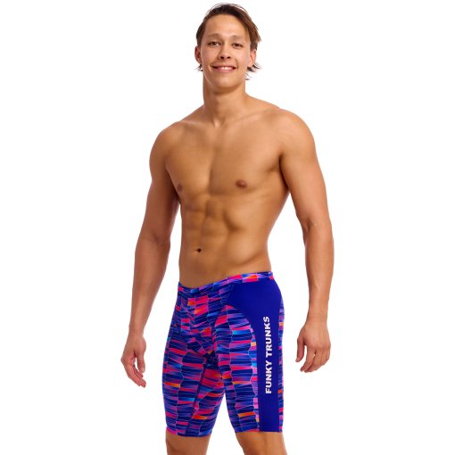 Costume Da Bagno Uomo Funky Trunks Sitting Duck - Resistente Al Cloro, Asciugatura Rapida, In Poliestere Riciclato