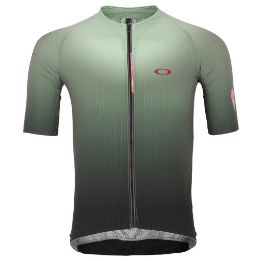 Photo produit de Oakley Q36.5 Clima Hommes du maillot - Gradient Green