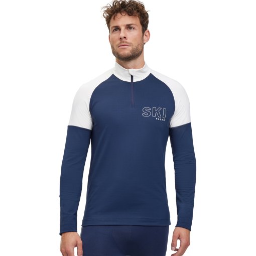 Foto de Falke Camiseta de Manga Larga Hombre - SK Thermallayer Warm - space blue 6116