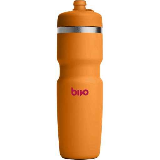 Photo produit de Bivo Trio Gourde Isotherme + Couvercle Gravity Flow - 620 ml - apricot