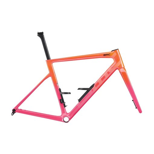 Produktbild von BMC TEAMMACHINE SLR 01 - Carbon Rahmenset - 2027 - metallic hot pink / pinky peach