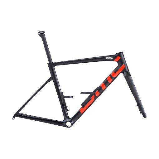 Photo produit de BMC Ensemble Cadre Carbone - TEAMMACHINE SLR 01 - 2026 - carbon / neon red
