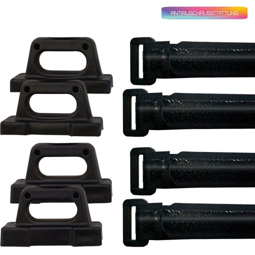 Foto de Unleazhed Kit de Montaje para Guardabarros MR02 - Negro