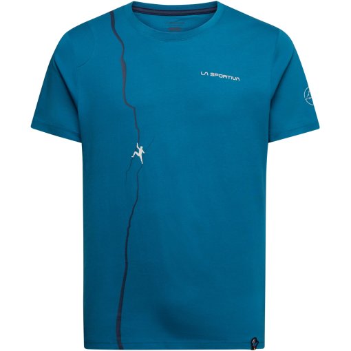 Picture of La Sportiva Route T-Shirt Men - Lake/Night Sky