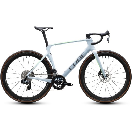 Photo produit de CUBE AGREE C:62 EX - Vélo de route carbone - 2027 - glacier / black