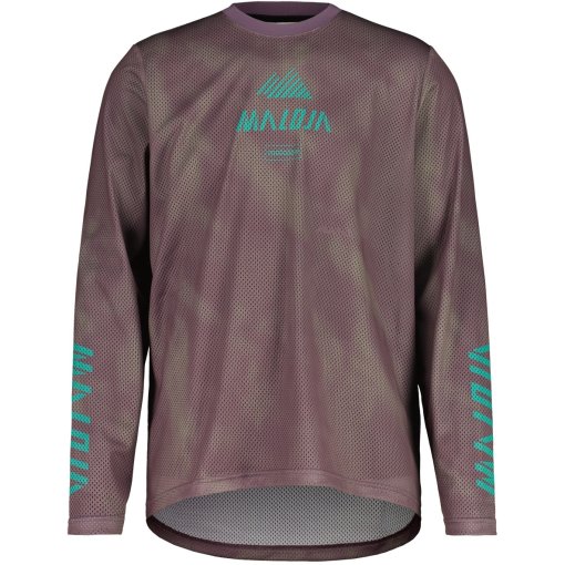 Productfoto van Maloja PfeifferkogelM. Dirt Shirt met Lange Mouwen Heren - stormy lilac papermountains 1273