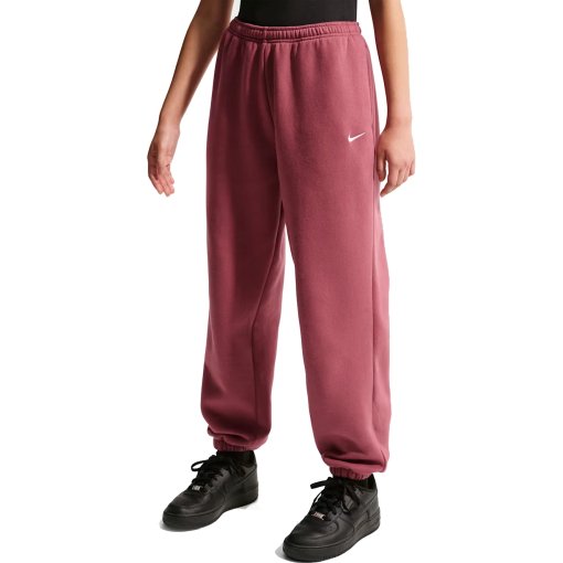 Picture of Nike Sportswear Studio Fleece Loose Jogger Pants Kids - pink smoke/white IM4905-654