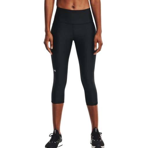 Foto de Under Armour Pantalón Capri Mujer - HeatGear® Armour Hi-Rise - Negro/Blanco
