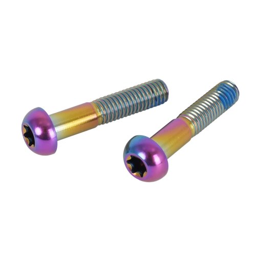 Photo produit de OAK Components Kit de vis pour Matchmaker - Titane | M5x25 | 2 pièces - oilslick