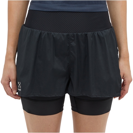 Produktbild von Haglöfs L.I.M Intense Trail 2-in-1 Shorts Damen - true black 2C5